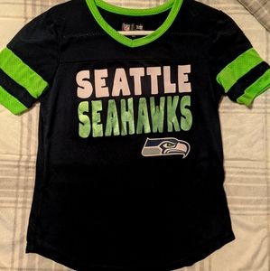Girls Seattle Seahawks athletic tee